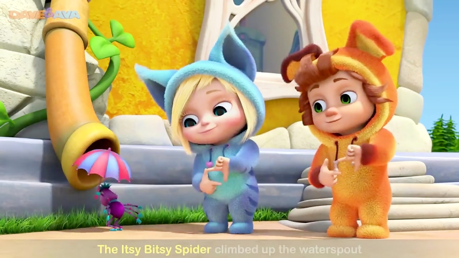 انیمیشن آوا و دِیْو - آموزش زبان انگلیسی برای کودکان - اپیزود 1